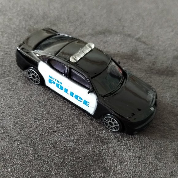 2006 Hot Wheels Dodge Charger Metro Police Mattel - Picture 2 of 8